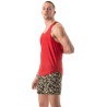 LEADER Débardeur CAMO RACER Rouge